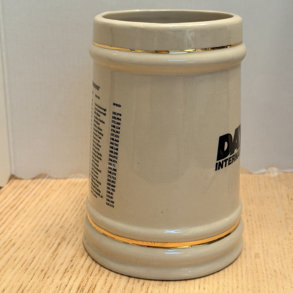 Vintage NASCAR Daytona 500 International Speedway Beer Stein Mug 59-05 Winners - Picture 6 of 8